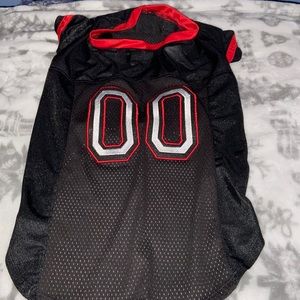 Very cute doggie football jersey